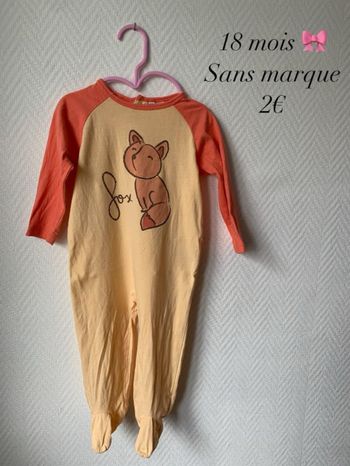 Pyjama 🎀 18 mois 🎀 Sans marque