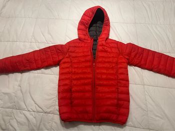 veste doudoune rouge