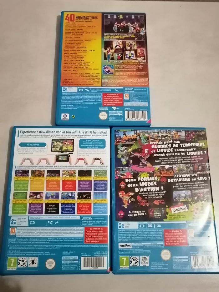 Lot de 3 Jeux Wii U - photo numéro 2