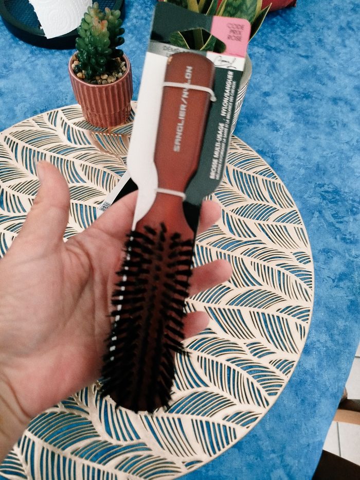 Lot 2 brosses bois naturel C pour L - photo numéro 10