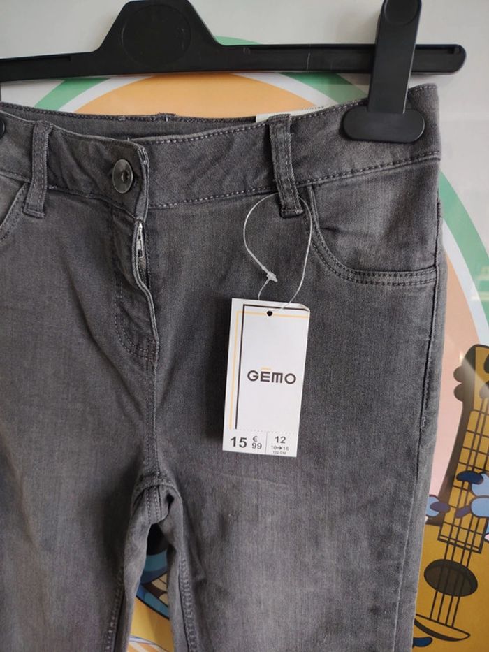 Jean Gémo Fille Taille 12 ans Ajustable - photo numéro 2