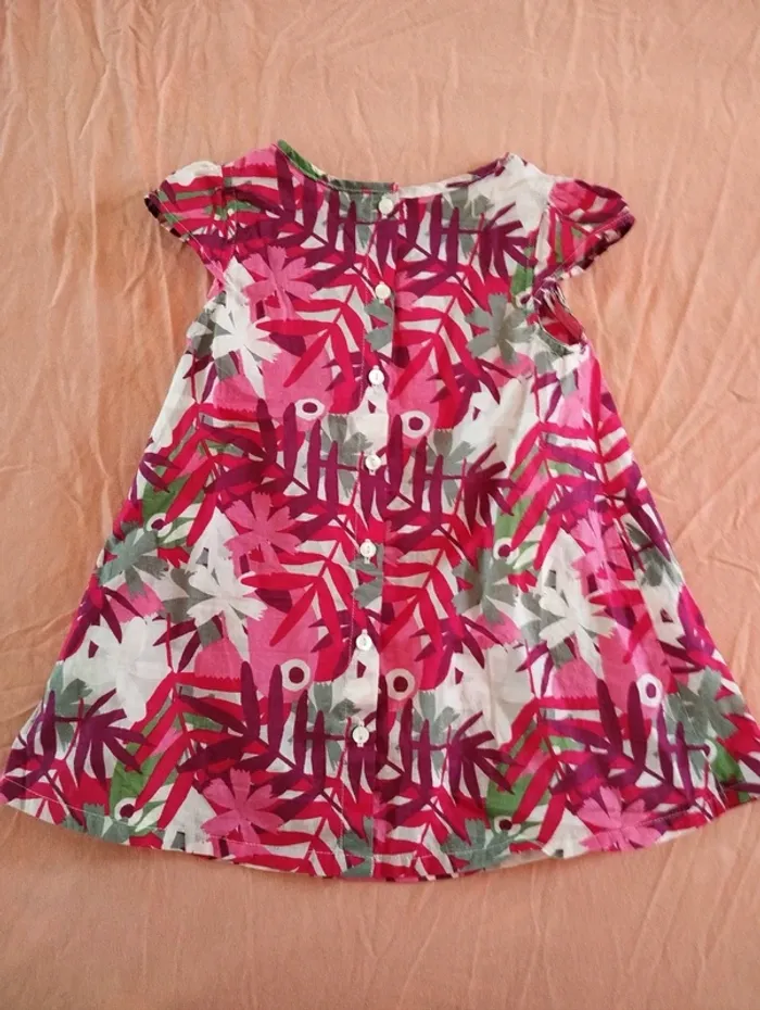 * Robe légère blanc fuchsia T12M Tape à l'oeil - photo numéro 4