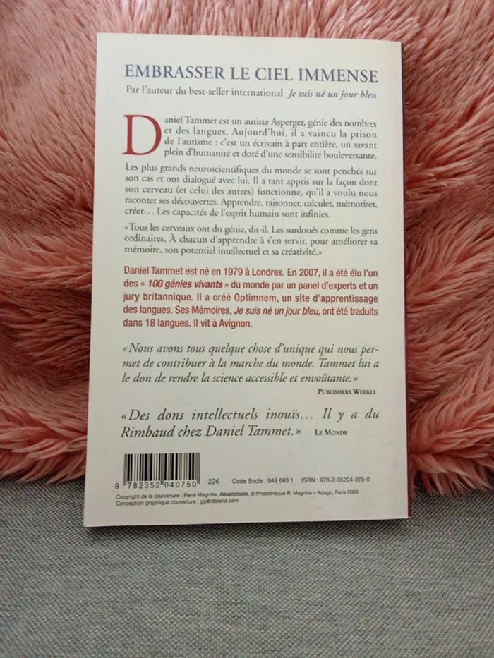 Daniel Tammet - embrasser le ciel immense - photo numéro 2