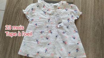 Blouse 23 mois Tape à l'oeil