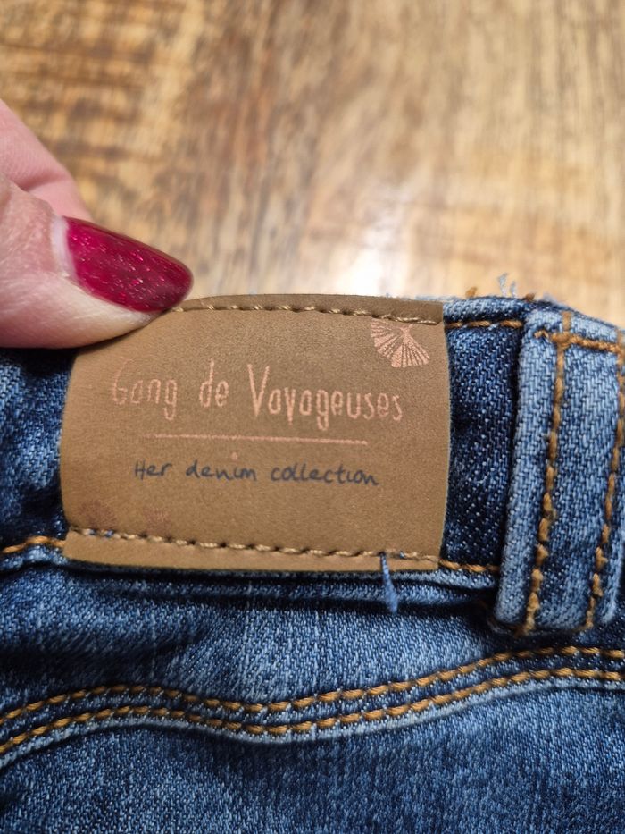 Jupe en jeans TAO 4 ans - photo numéro 2