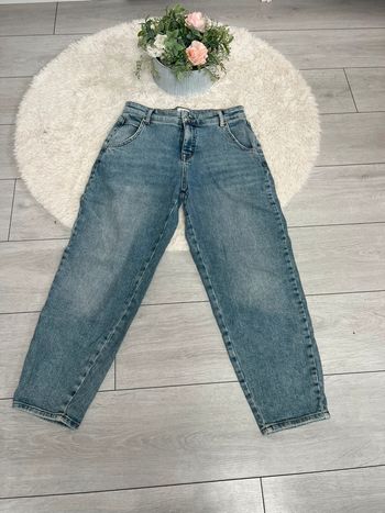 Jean mom taille haute , look vintage/années 90