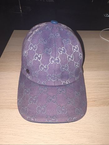 Casquette Gucci Dubai Bleue