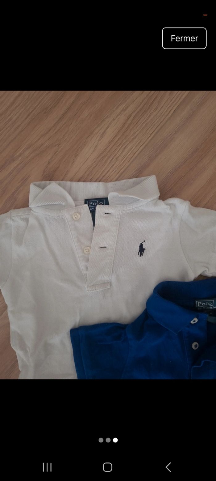 Lot polos Ralph Lauren - photo numéro 3