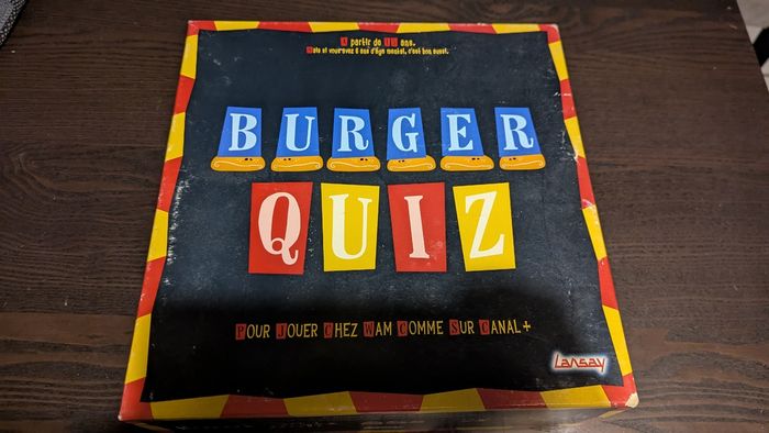Jeu Burger Quiz