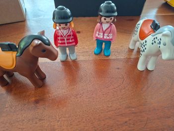 Set équitation Playmobil 123