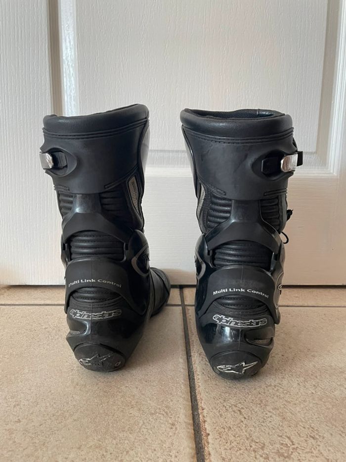 Bottes moto racing Alpinestars SMX Plus - photo numéro 8
