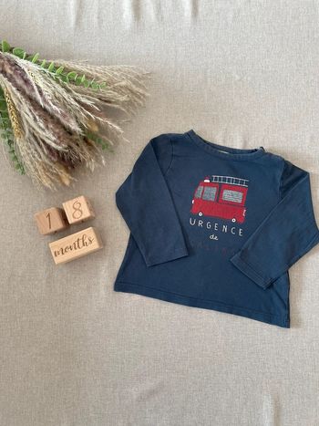 Tee-shirt manches longues 18 mois - Garçon