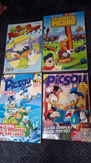 BD livres picsou magazines