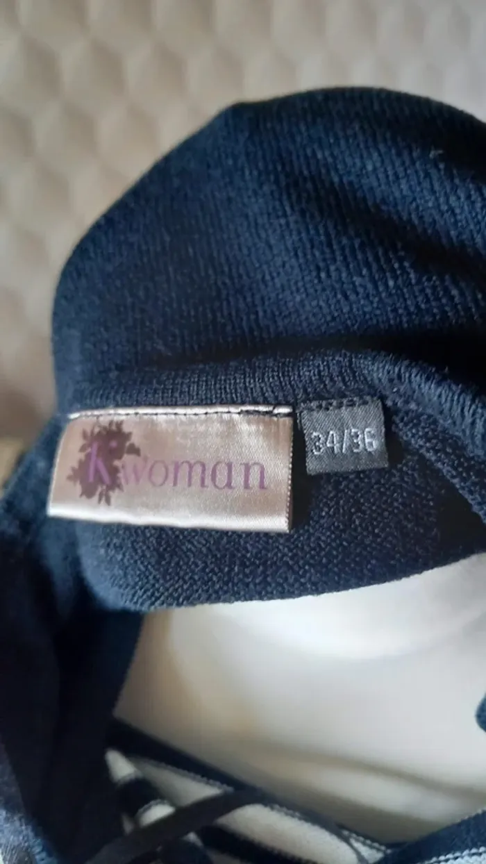 Robe noire K woman 34/36 - photo numéro 6