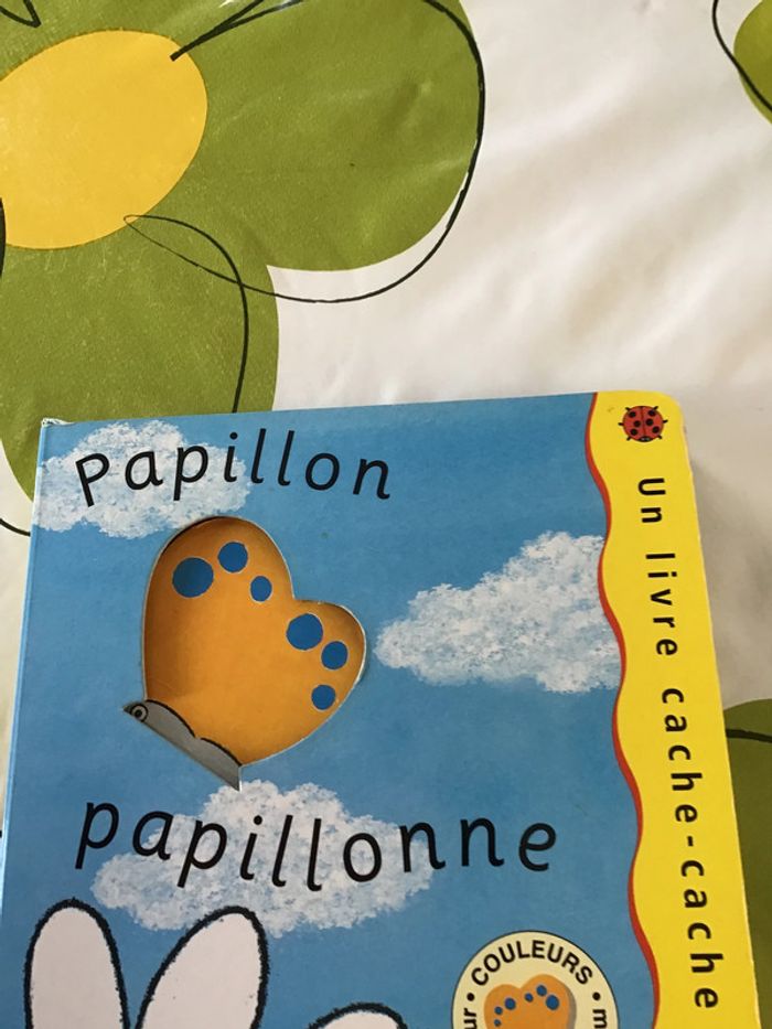 Livre carton papillon papillonne - photo numéro 4