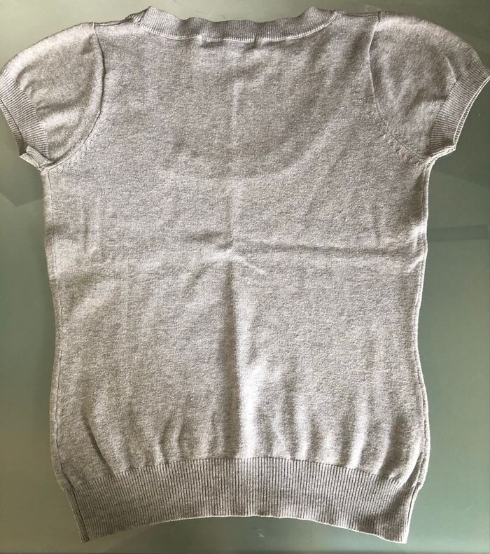T-shirt Zara gris taille s - photo numéro 3