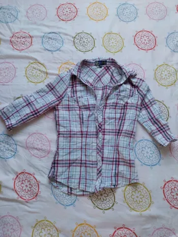 Chemise manches 3/4 T S