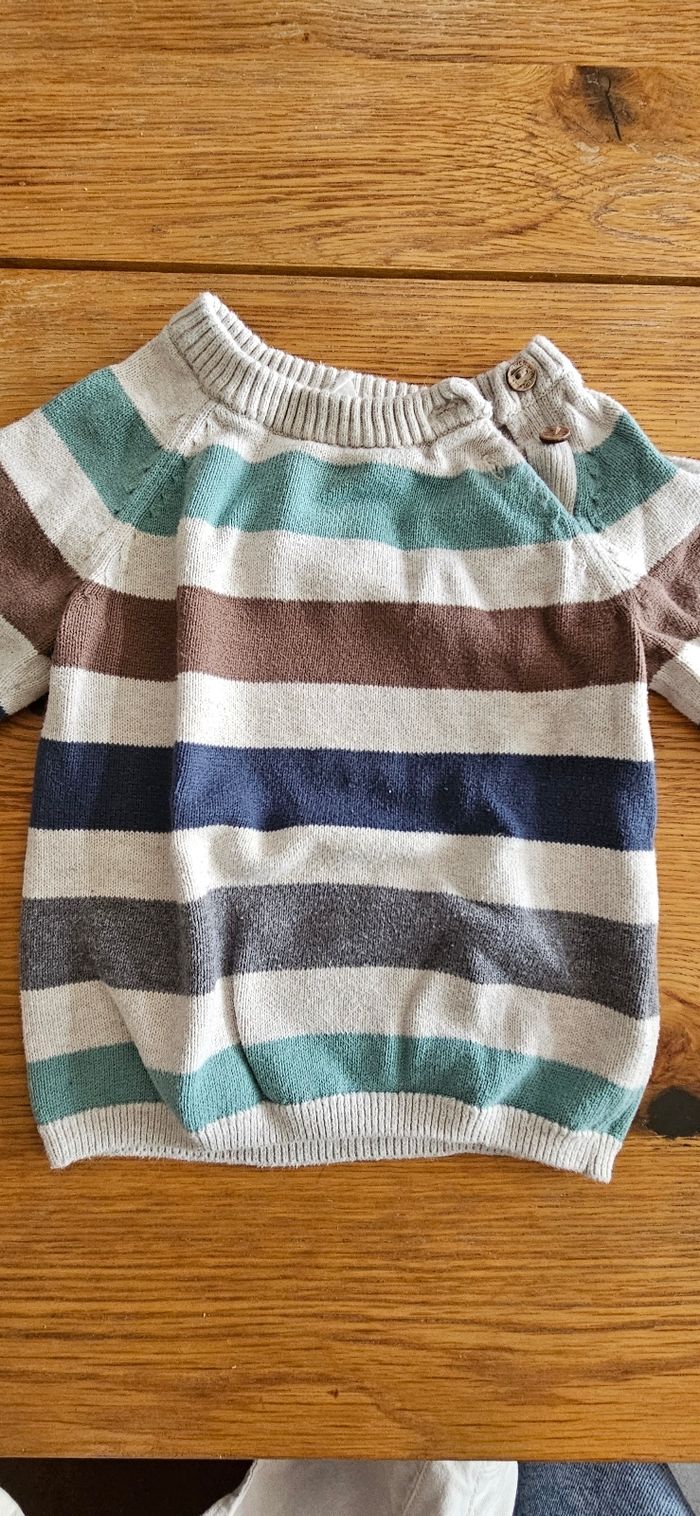 Pull rayé - photo numéro 4