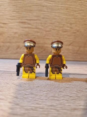 Figurines type lego 2 gardes de sécurité de Naboo star wars