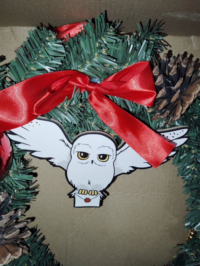 Couronne de Noël Harry Potter - photo numéro 2
