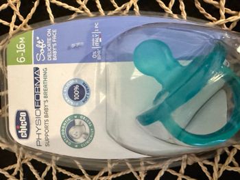 CHICCO SUCETTE PHY-SOFT VERT SIL 6-16M+