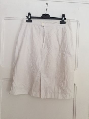 Jupe crayon blanche vintage