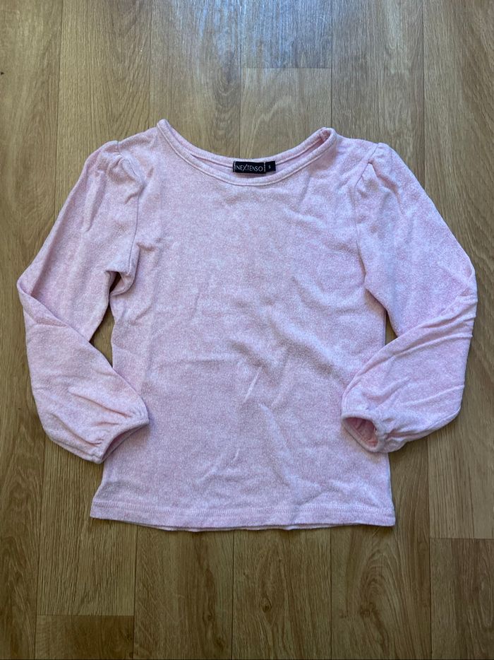 Haut rose fille 6 ans