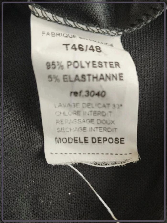 Haut manches longues neuf avec étiquette de "Pom'cajou" taille 46/48 - photo numéro 4