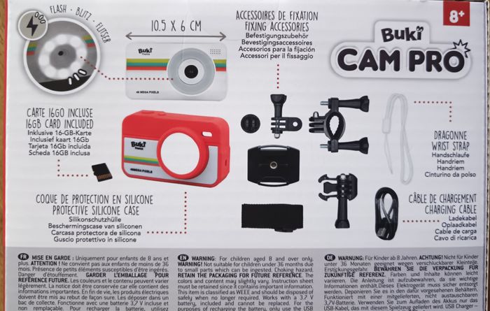 Appareil photo cam pro buki - photo numéro 4