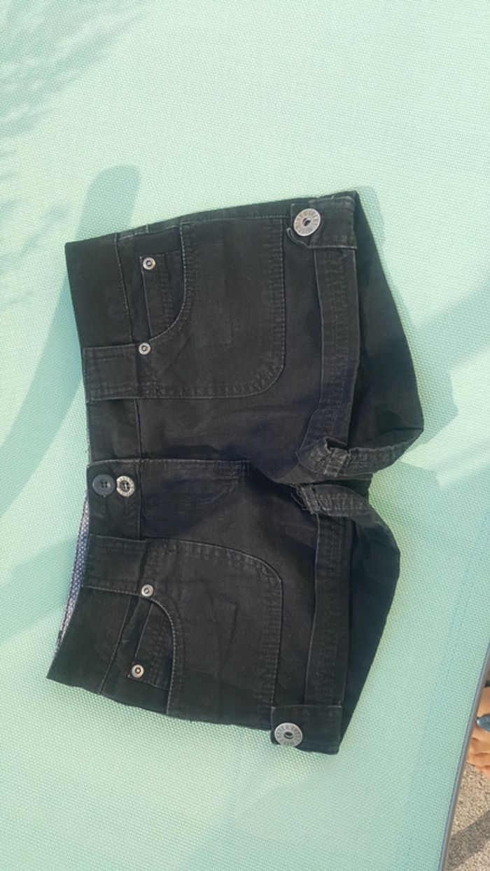 Short noir taille 34