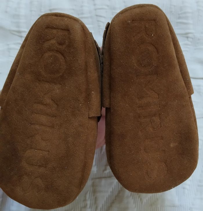 Romirus chausson chaussures souples marron mixte - photo numéro 3