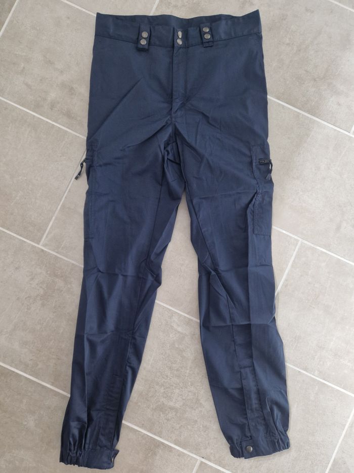 Pantalon treillis bleu taille 44 NEUF