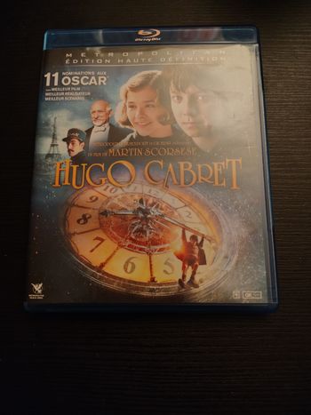 COMBO Blu Ray + DVD Hugo Cabret (Asa Butterfield, Ben Kingsley, Martin Scorsese)