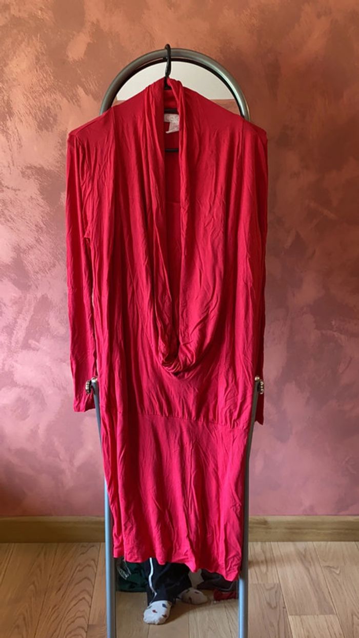 Robe de grossesse et d’allaitement fushia