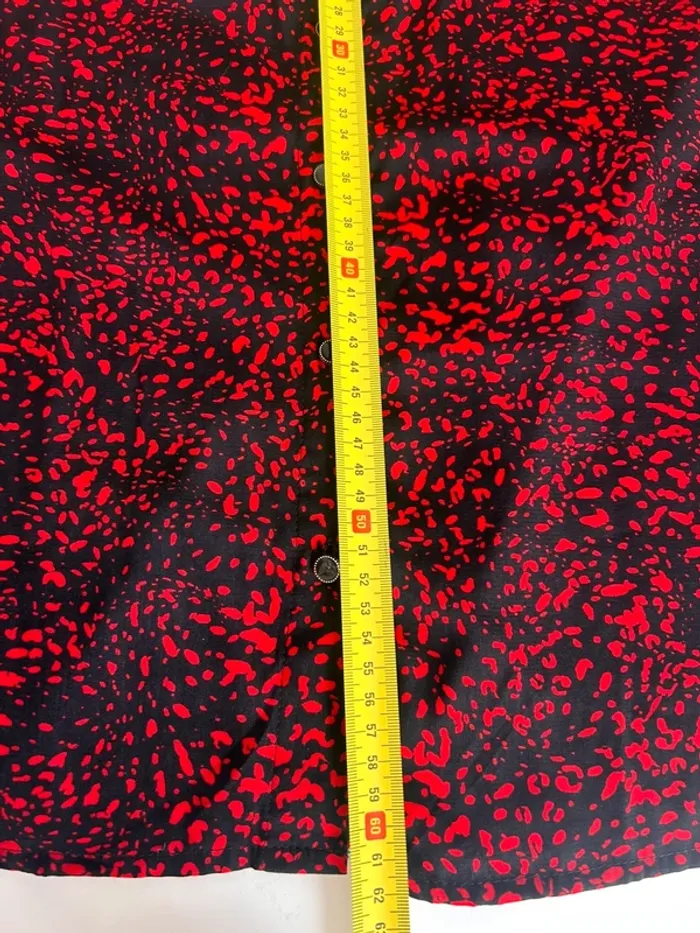 Chemise rouge et noir Pimkie M - photo numéro 7