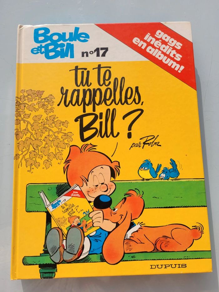16 BD Boule et Bill : tomes 1, 2, 4, 8, 9, 12, 13 à 17, 19, 20, 22, 29 et 33 - photo numéro 12