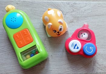 🐻 Lot de 3 jouets bébé 🐻