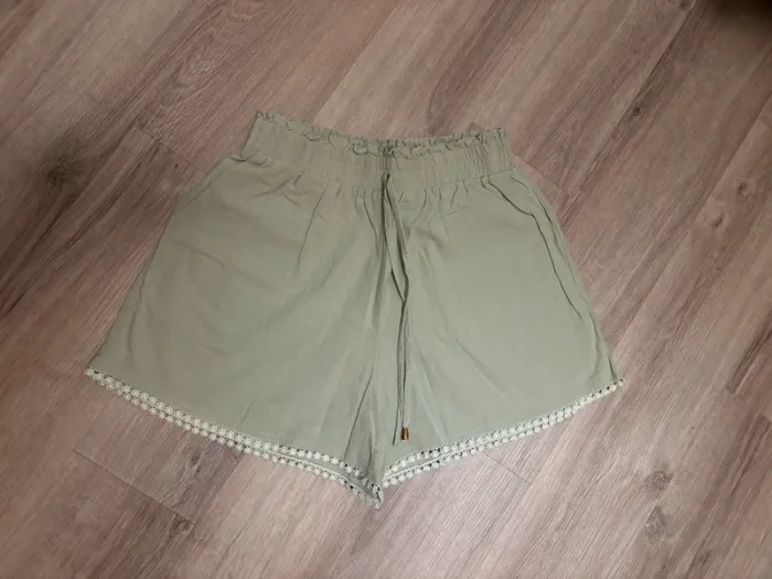 Short décontracté vert d'eau