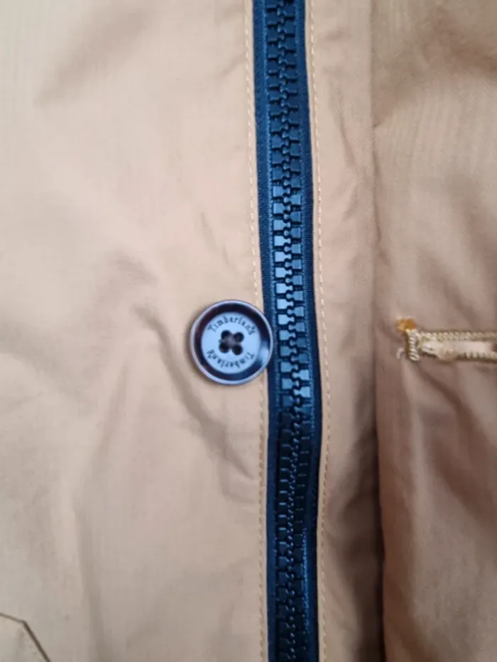 Veste Parka Timberland Moutarde – Taille XL Homme (mesures en photos) - photo numéro 6