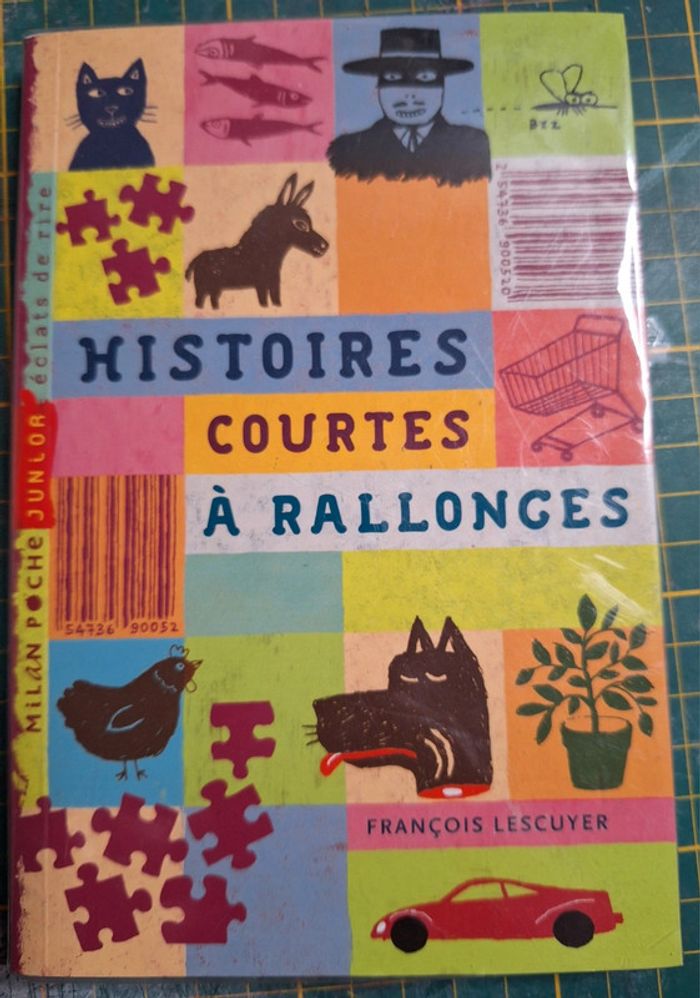 Livre "histoires courtes à rallonges" en très bon état