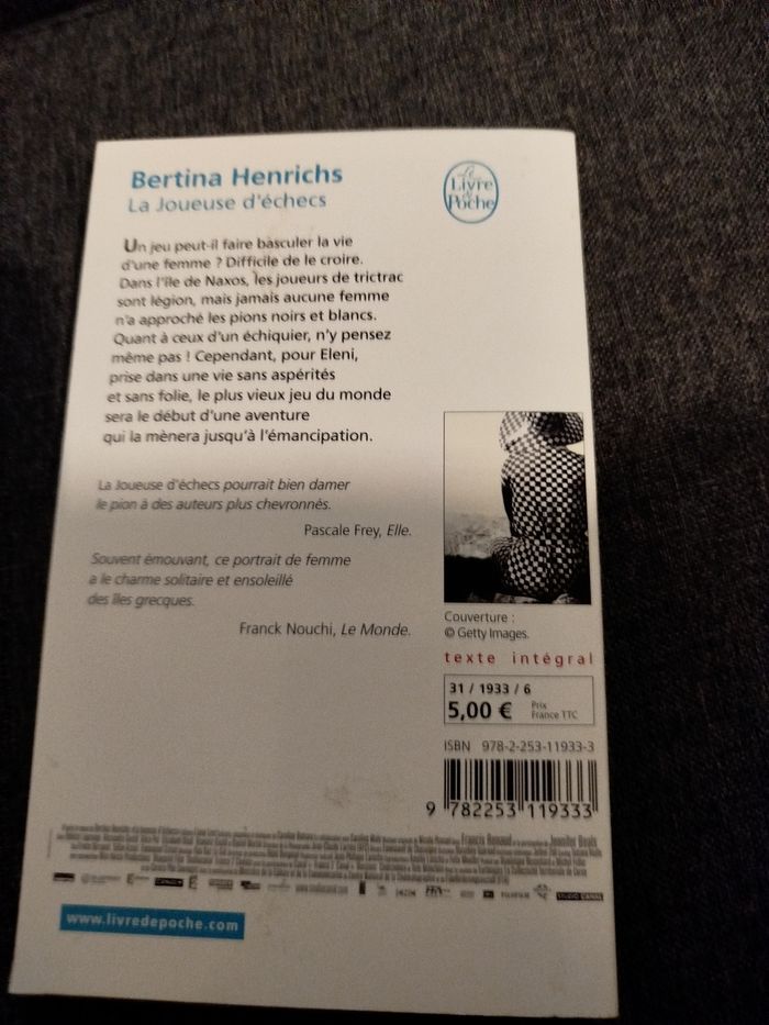 La Joueuse D'echecs - photo numéro 2