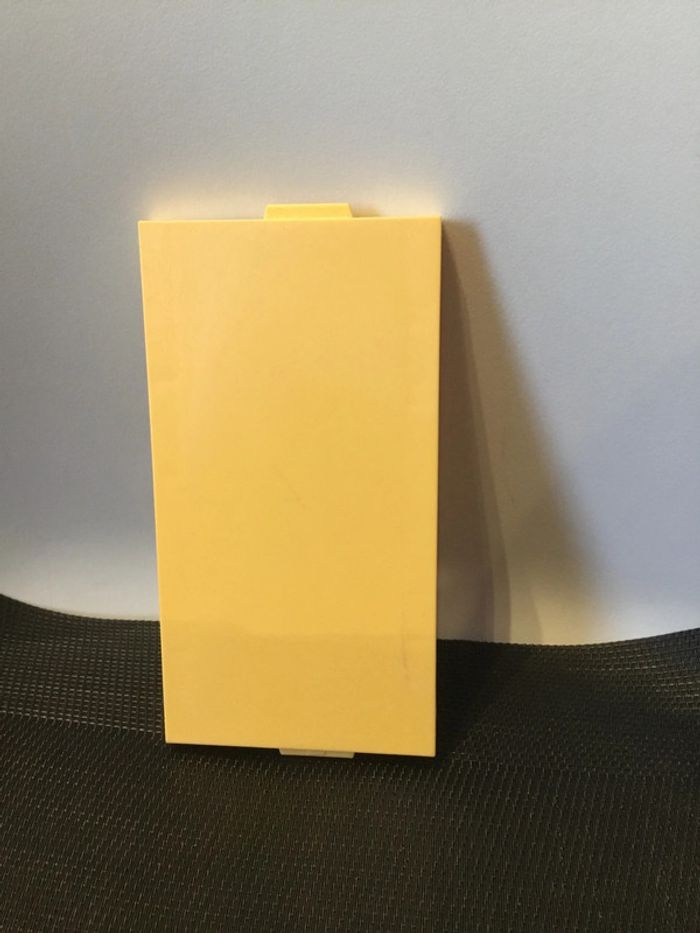 Playmobil mur parois cloison jaune 8x15cm étage pièces détachées maison moderne 9266 - photo numéro 5