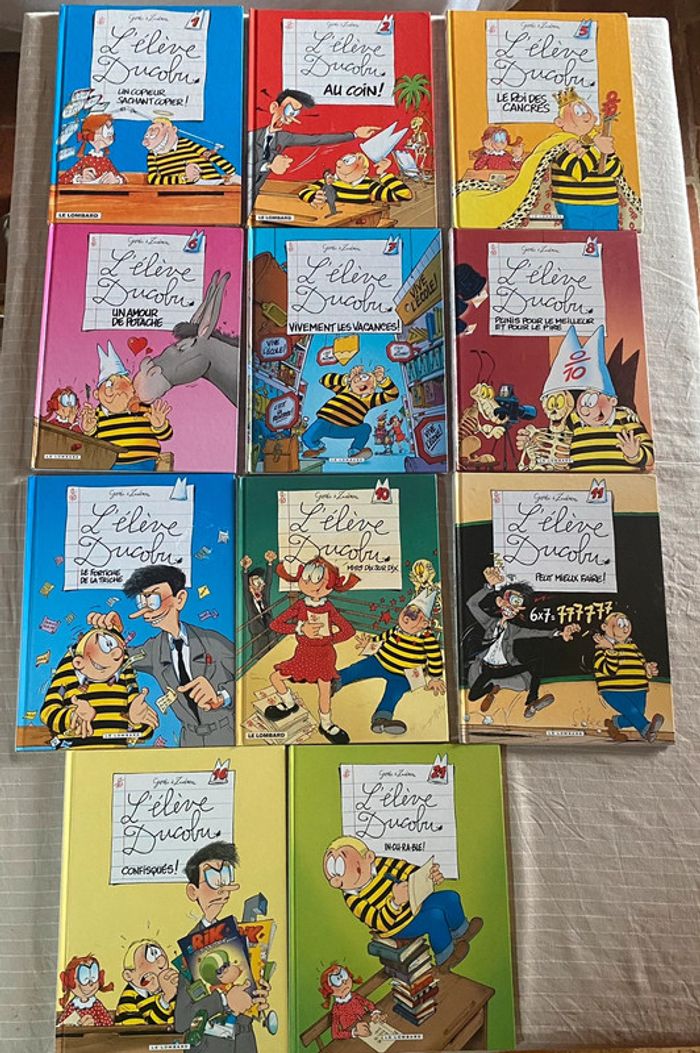 11 BDs L’élève Ducobu