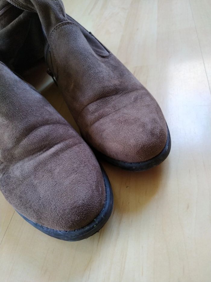 Cuissardes marrons Pimkie taille 38 - photo numéro 5