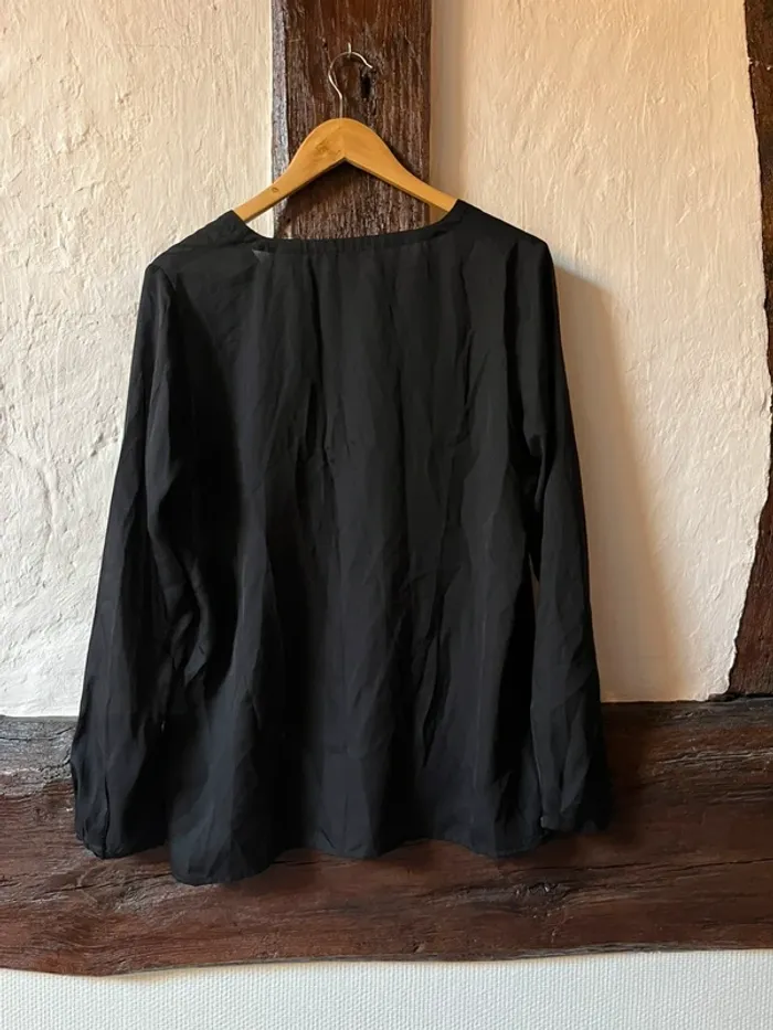 Blouse noire fluide Esprit – T40 - photo numéro 2