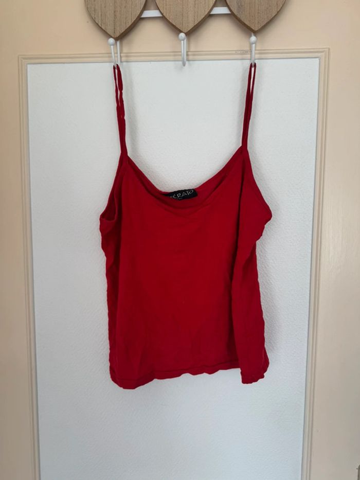 Débardeur rouge