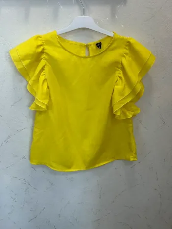 Top femme t-shirt femme taille 38 jaune