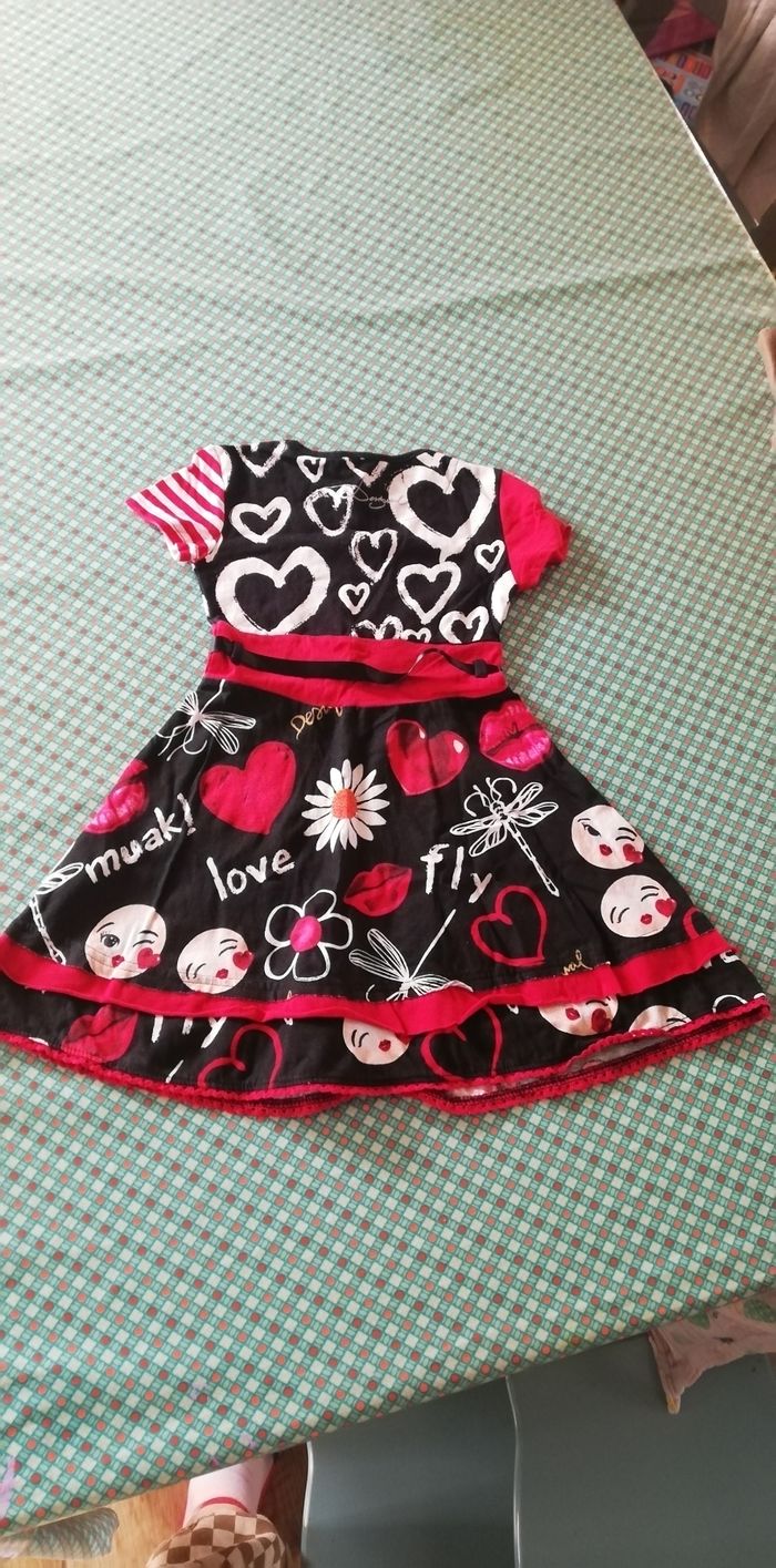 Desigual robe 3 /4 ans - photo numéro 2