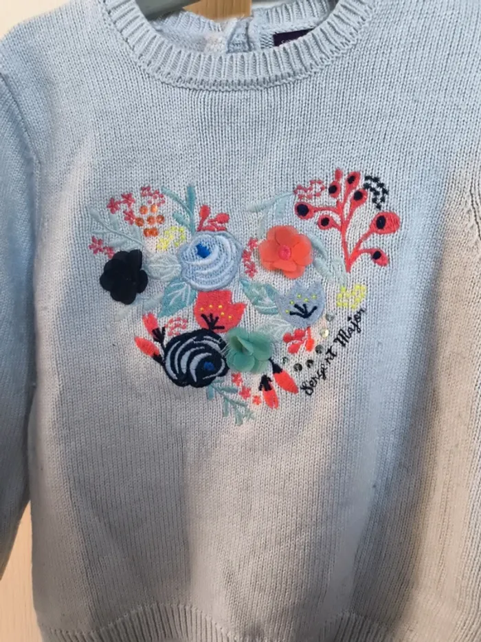 Pull 2 ans sergent major - photo numéro 2