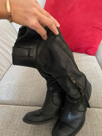 Bottes cuir kickers t37